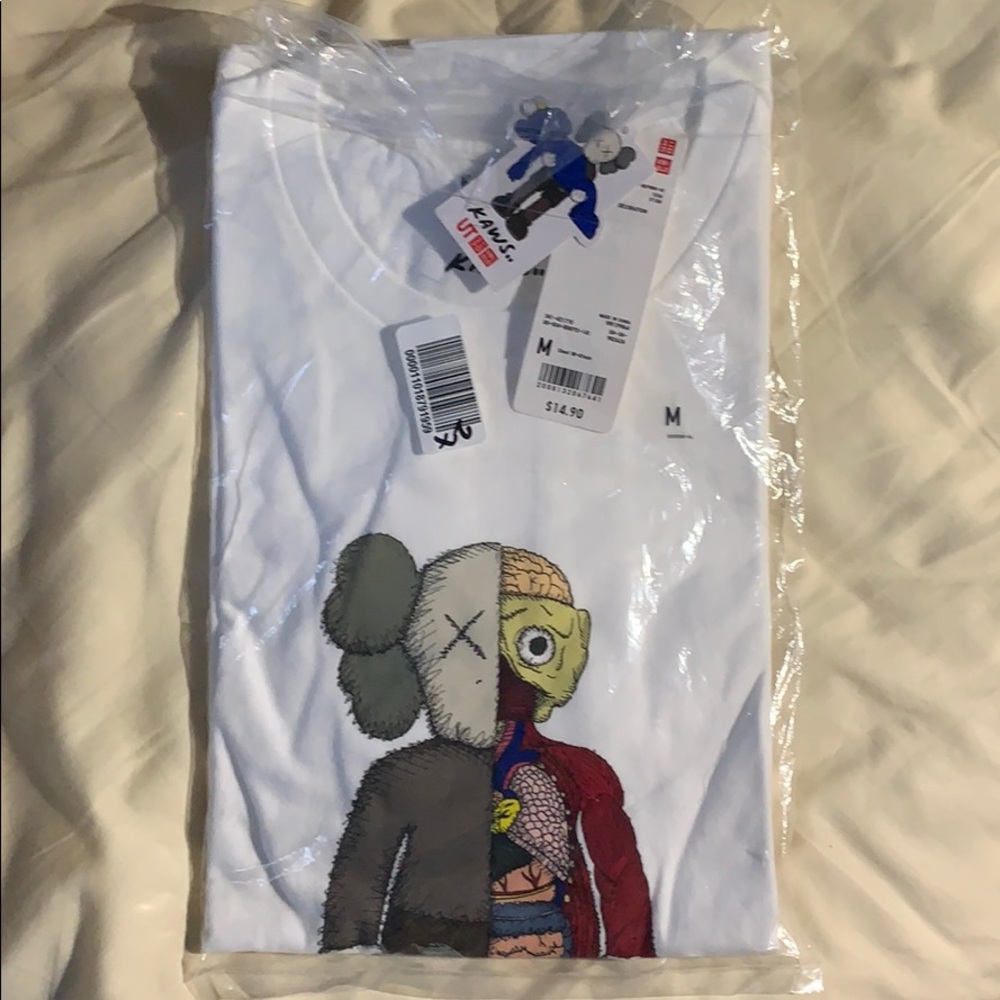 Kaws Uniqlo Flayed tee